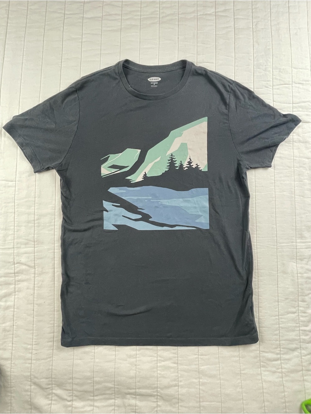 Old Navy Mountain Landscape Tee Men’s Medium
